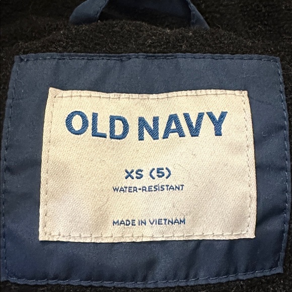 Old Navy Dark Blue Kids Puffer Jacket - Picture 4 of 7